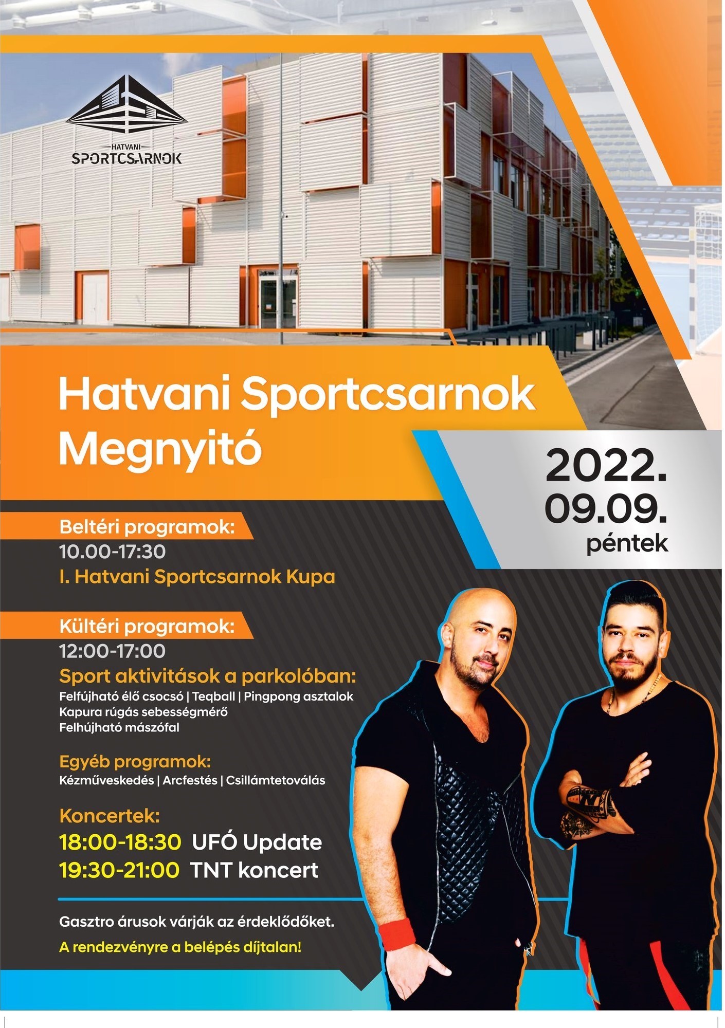 Hatvani Sportcsarnok ünnepélyes átadója
